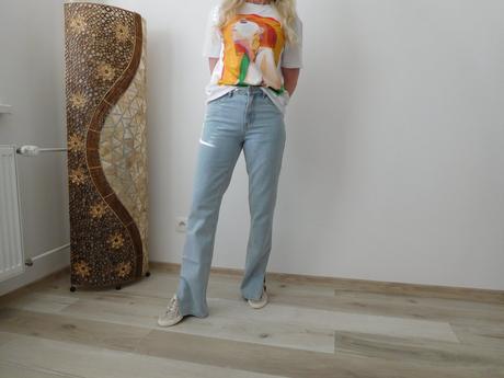 Zara tričko overisze-s,m,l,xl, bavlnené,, s