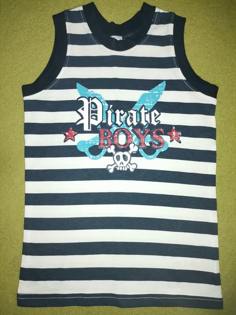 Chlapčenské tričko bez rukávov č. 122, 122