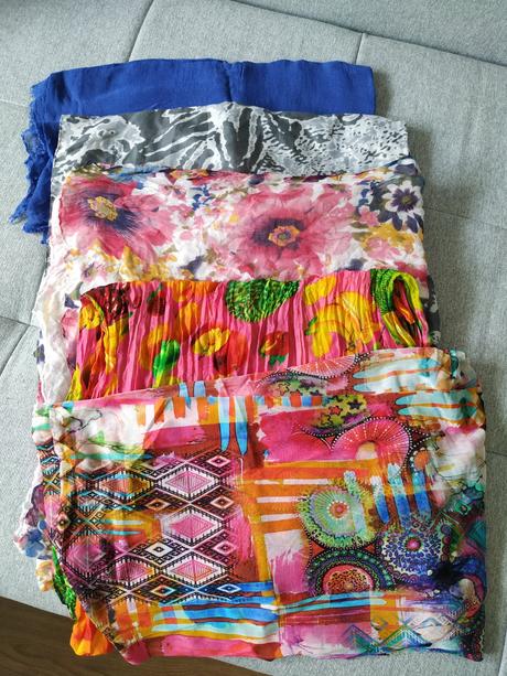 Jarné/jesenné šály, 