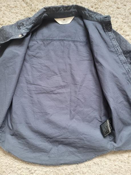 Kosele bodkovaný dvojicky, h&m,128