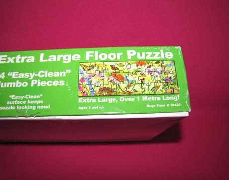 Podlahové puzzle chrobáčiky 24 kusov, 