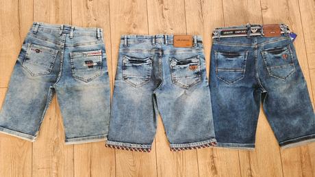 3x riflové kraťase, tommy hilfiger,32