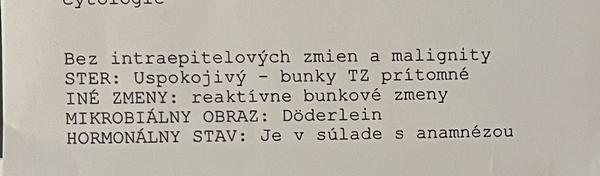 Čo znamená, keď sú bunky TZ prítomné?