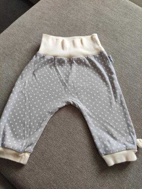 Bodkované legíny s mašličkou, 68