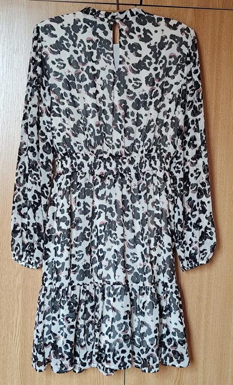 Šaty s leopardím vzorom, reserved,38