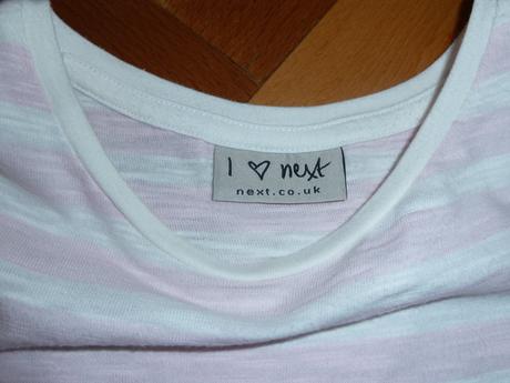 Prúžkované šaty 116/122, next,116