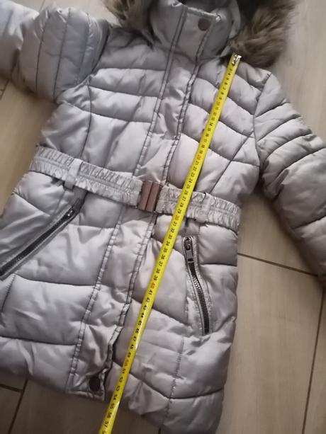 Teplá kvalitná zimná bunda, c&a,128