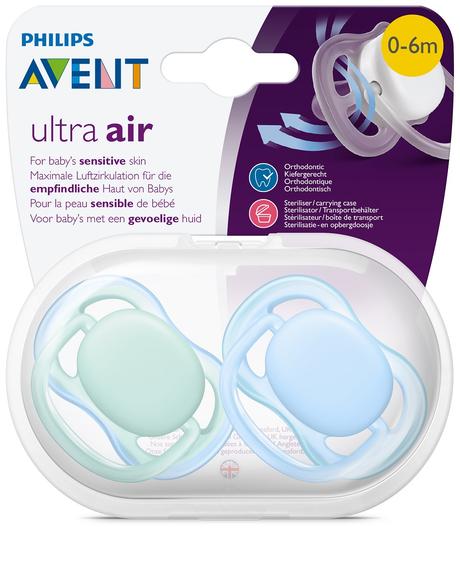 Avent cumlík ultra air 0-6 mesiacov 2 ks chlapec, avent