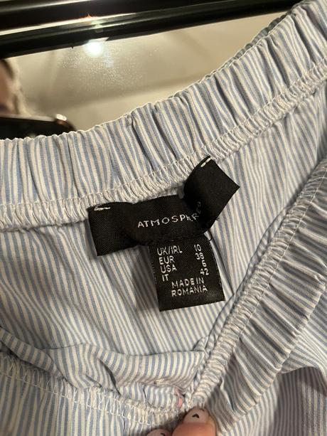 Primark košeľa so spadnutymi ramenami s plameniak, primark,m