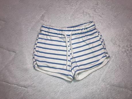 Bavlnené pásikavé kraťase, pepco,110