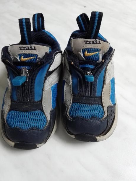 Botasky chlapcenske, modrosede, vel. 22, nike,22
