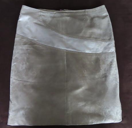 Kožená sukňa patrizia dini, veľ. 38, 38