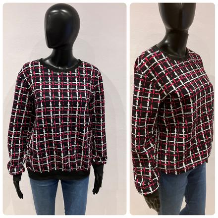 Dámska vzorovaná mikina, l