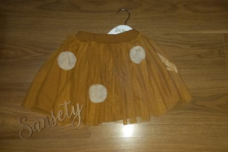 Sukňa (šaty) srnka s čelenkou, 