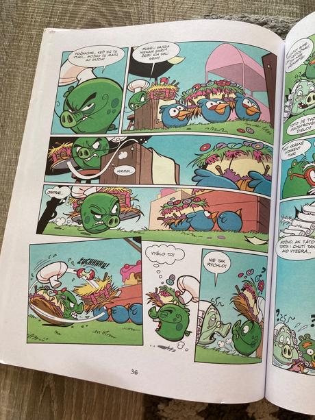 Komiks angry birds 5 dobrodružstiev,