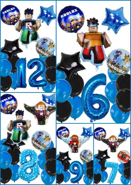 Balóny roblox - až 15/16/17/18 kusov, 