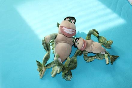 Plyšové postavičky z monsters vs. aliens, 