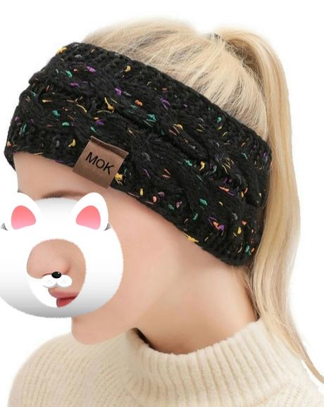 Pletena čelenka mok,