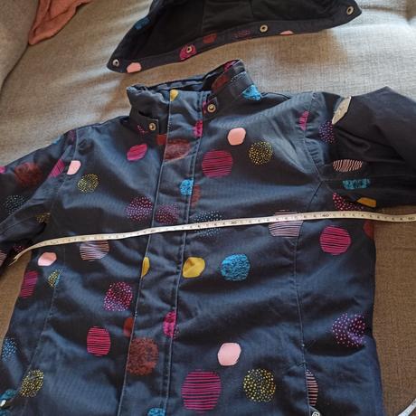 Bunda+oteplovačky zn. color kids, 140