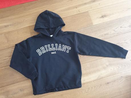 Mikina cierna lindex unisex bez zapinania nova, lindex,146