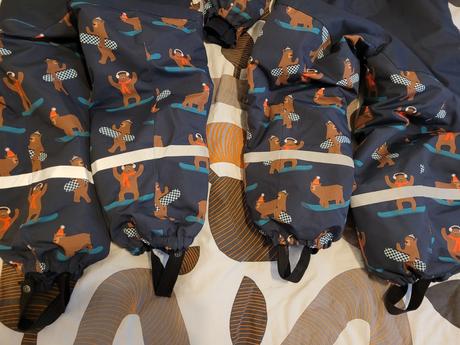 Zimná kombineza do snehu dvojicky, h&m,122