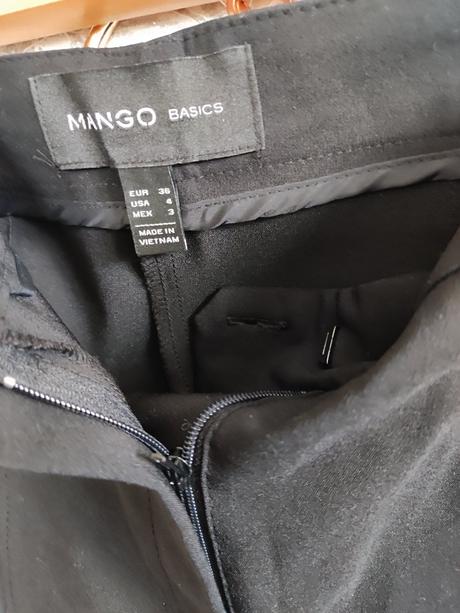 Dámske nohavice slim, mango,s