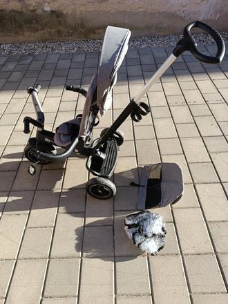 Kinderkraft trojkolka easytwist grey, kinderkraft