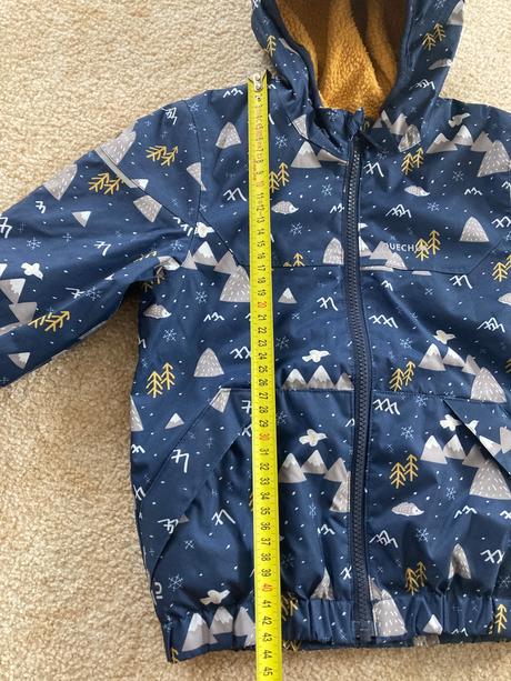 Zimna bunda nepremokava decathlon 96-102, quechua,98