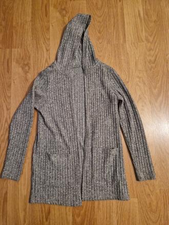 Sveter sivý, h&m,146