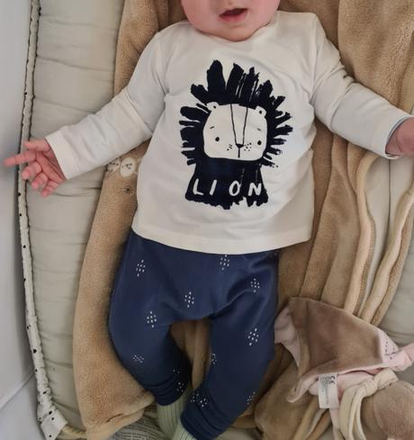 Set tričko a leginky 3-6m, next,68