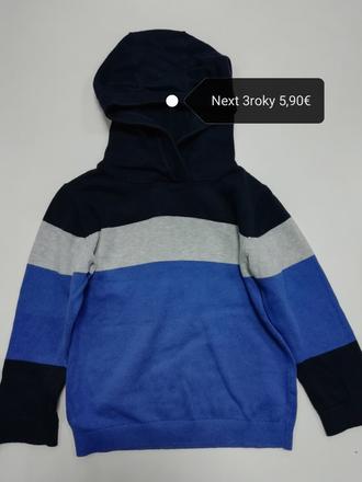 Sveter s kapucou, next,98