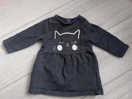 Šaty s mačkou, lupilu,74