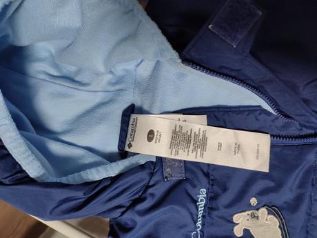 Columbia - detská zimná kombinéza modrá 6 mesiacov, columbia