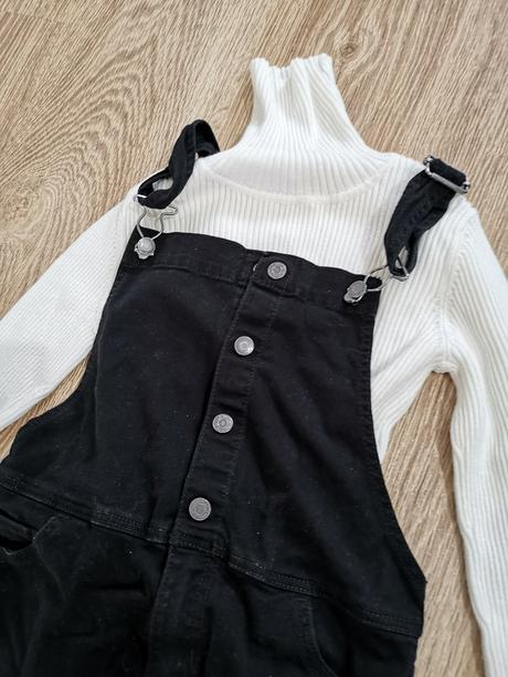 Jeansove šaty na traky, 122