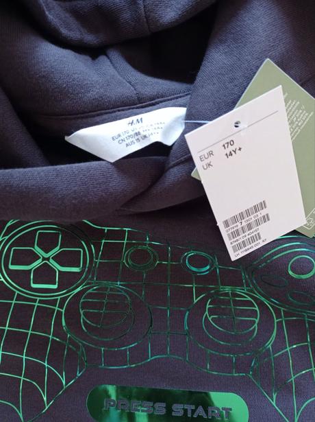 Mikina nová, h&m,170