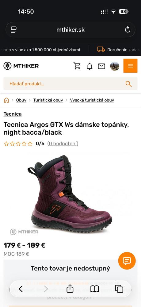 Kvalitne zimne topanky, 38