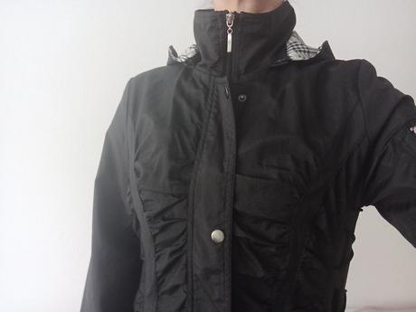 Dlhá prechodná bunda 38/40, 176