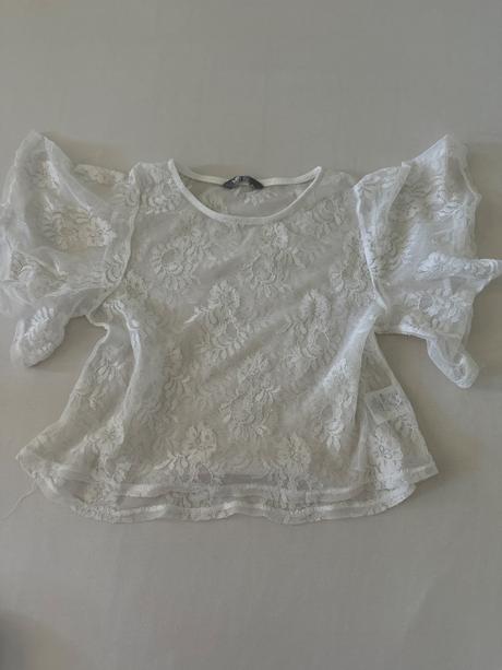Čipkovaný top, lindex,128