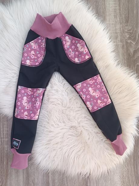 Softshellové nohavice, 80 - 134