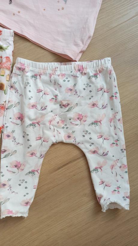 Set 2xlegíny+tričko, next,68