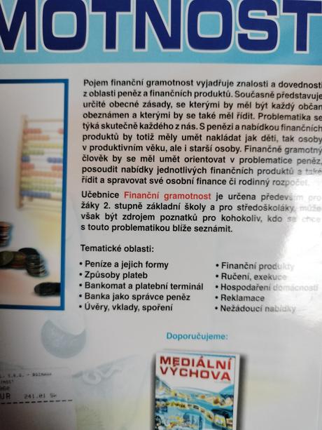 Finančná gramotnosť, 