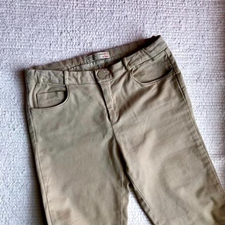 Elegantné elastické nohavice, zara,164