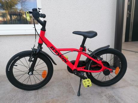 Odľahčený detsky bicykel btwin 900, 16