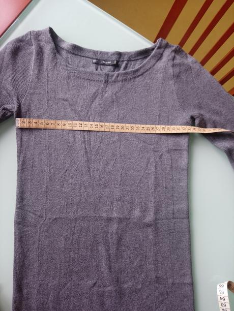 Úpletové šaty, zara,m