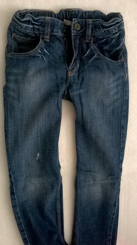 Podšité dievčenské rifle, h&m,122