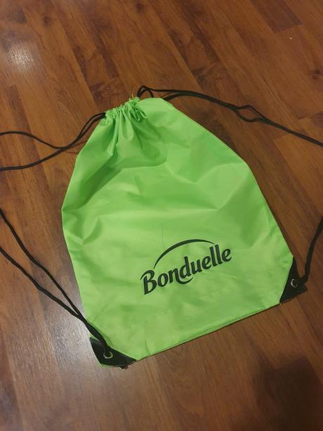 Neónovo  zelený batoh -bonduelle, 