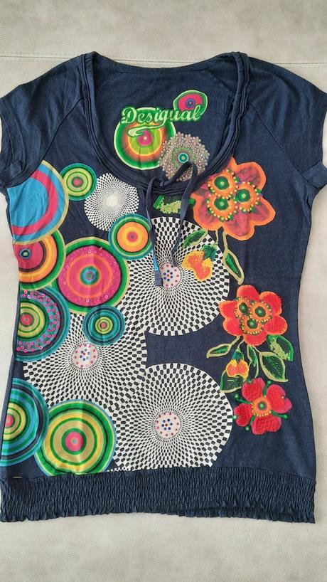 Desigual tricko v. m, desigual,m