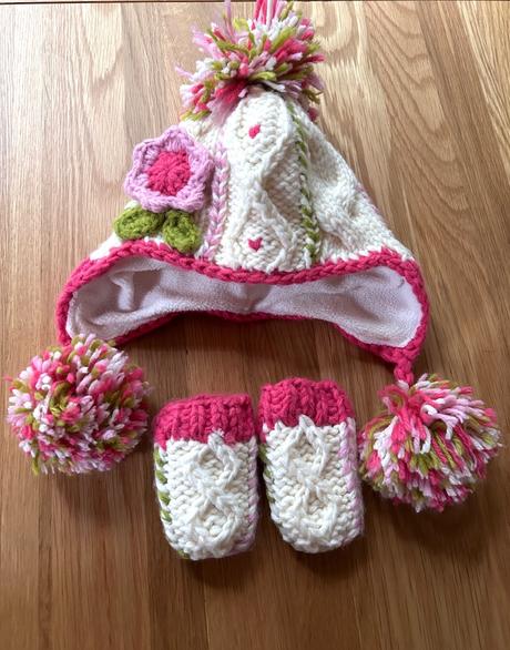 Čiapka a rukavice 3-6 mes, next,68