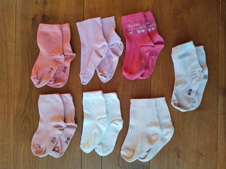 Dievčenské ponožky, veľ.23-26, 23