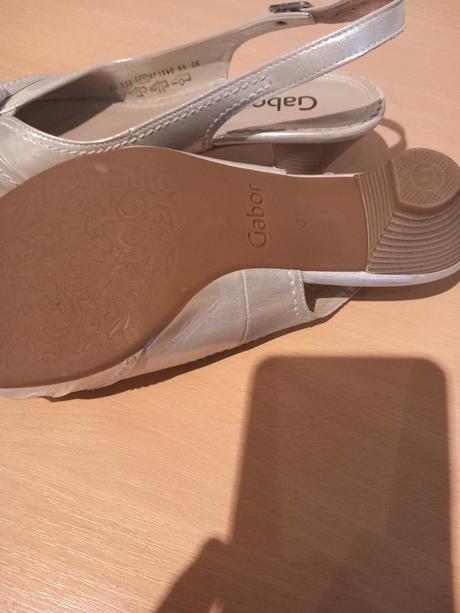 Pohodlné koženne sandále, gabor,39